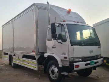 10 ton Box pickup truck for rent in dubai